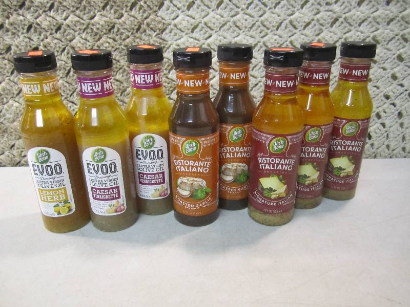 lot 156 image: Mix Flavor Lot of 8 Wish Bone Dress...