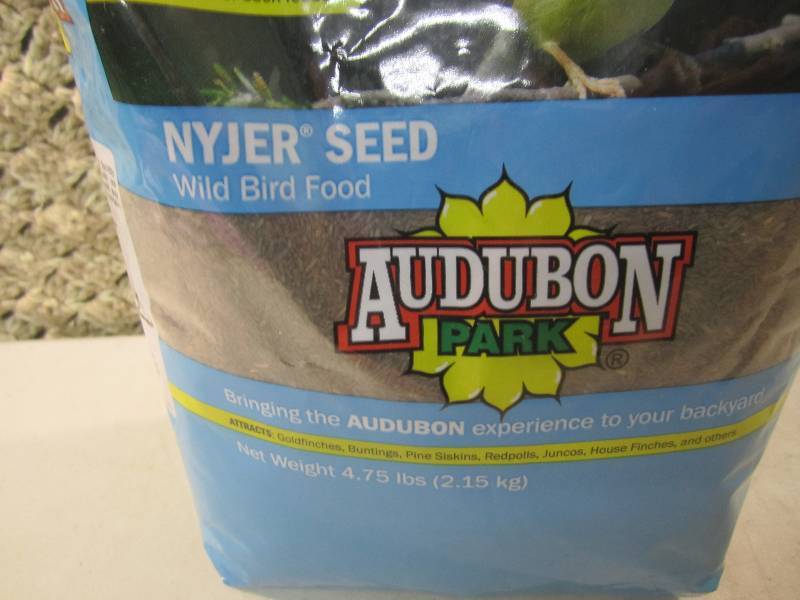 lot 162 image: 4.75 Pound Bag Nyjer Seed Wild Bird...