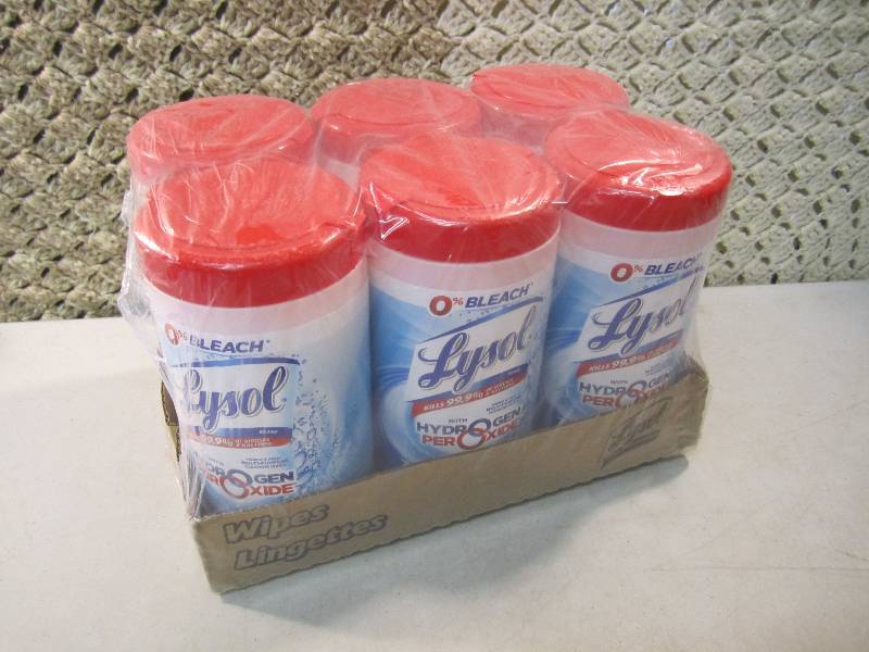 lot 166 image: Pack of 6 Lysol Multi-Purpose Clean...
