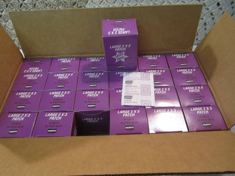 lot 167 image: Case of 24 Boxes First Aid Large 2...