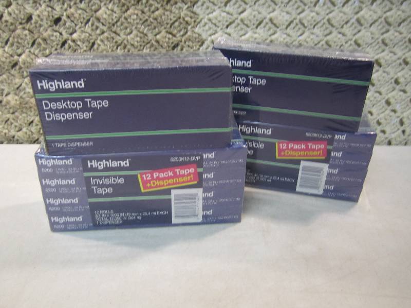 lot 168 image: Lot of 2 - 12 Packs of Invisible Ta...