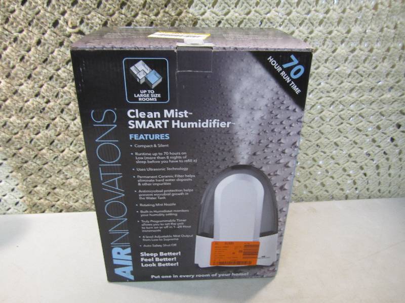 lot 178 image: Air Innovations Clean Mist Smart Hu...