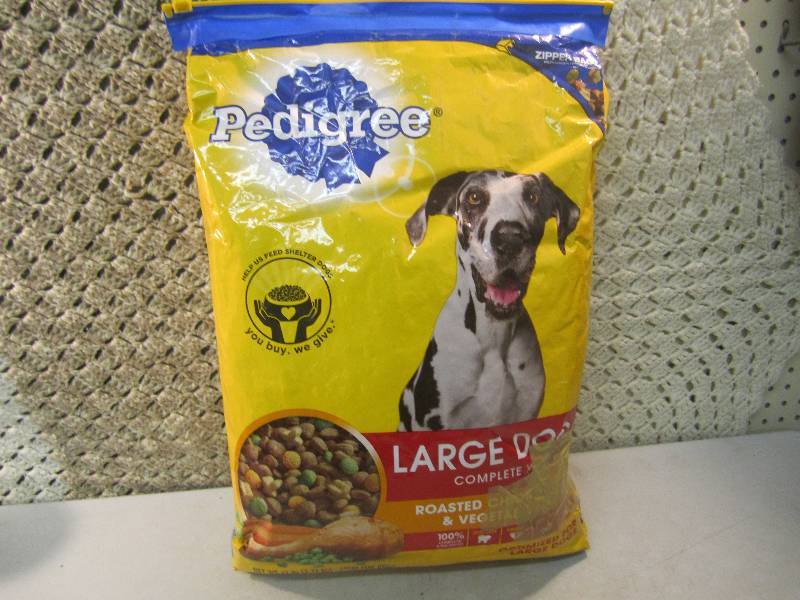 how much does a big bag of dog food cost