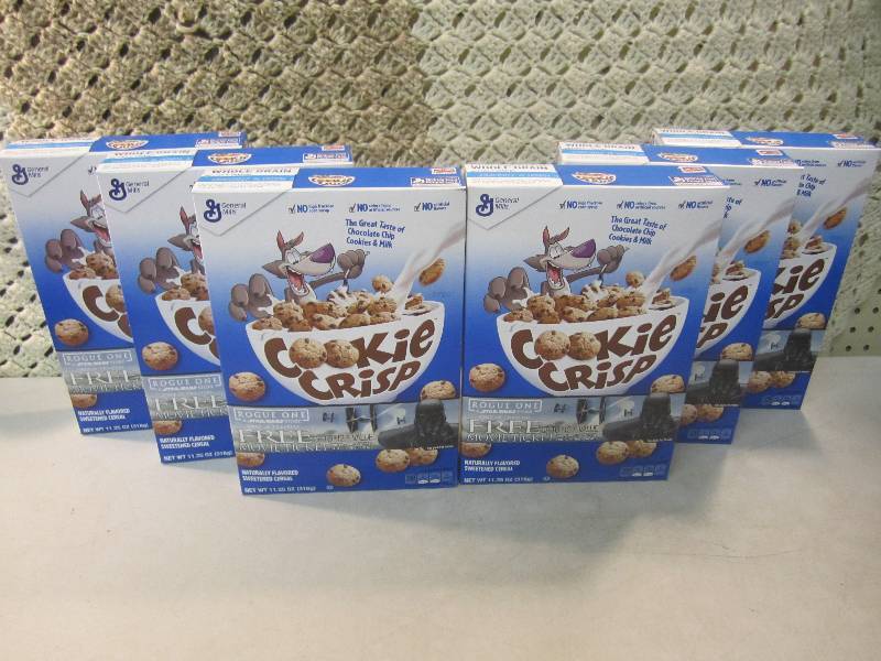 lot 227 image: Lot of 6 Boxes Cookie Crisp Cereal ...