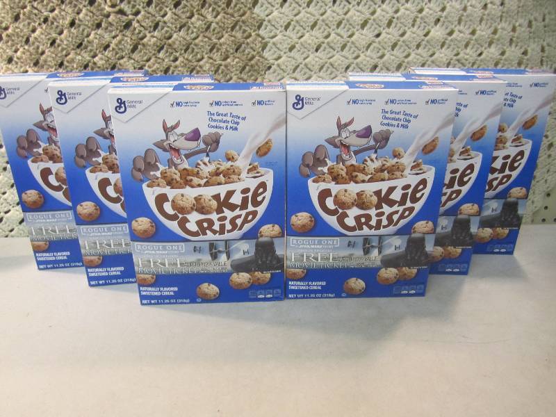 lot 228 image: Lot of 6 Boxes Cookie Crisp Cereal ...