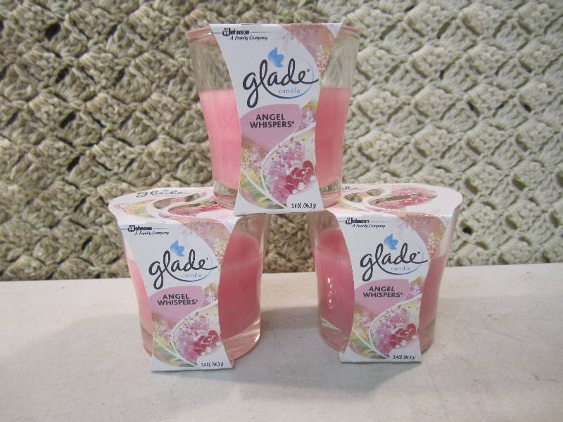 lot 269 image: Lot of 3 Glade Angel Whispers Scent...