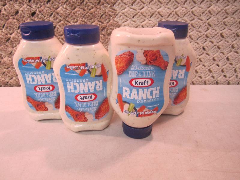 lot 284 image: Lot of 4 Kraft Ranch Dressing Best ...