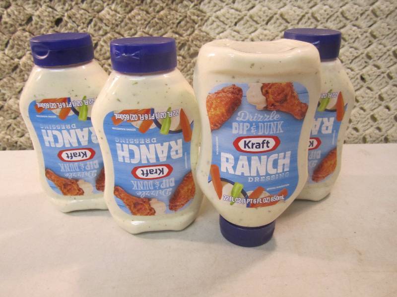 lot 285 image: Lot of 4 Kraft Ranch Dressing Best ...