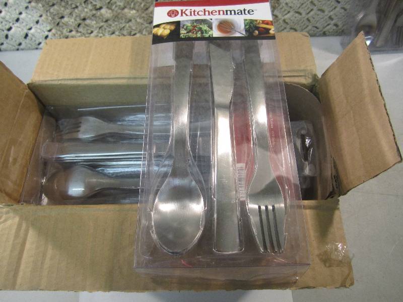 lot 407 image: Case of 6 Kitchenmate 12pc Cutlery ...