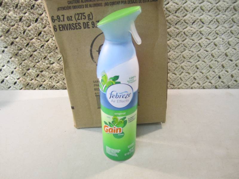 lot 414 image: Lot of 5 Cans Febreze Air Effects O...