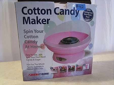 lot 42 image: Cotton Candy Maker