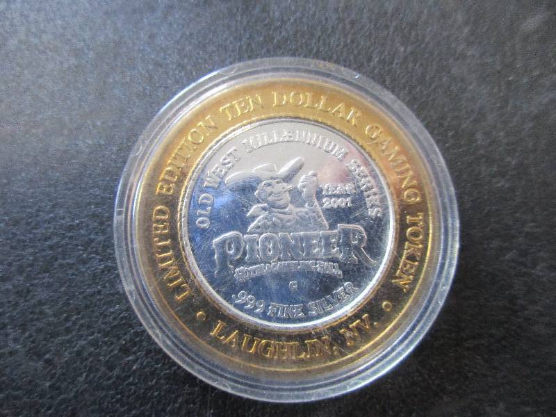Limited Edition Gaming Token Laughlin, Nevada 1-Ounce .999 Fine Silver