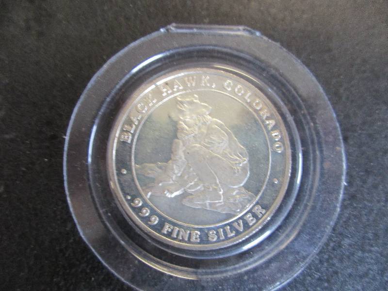 Black Hawk Colorado .999 Silver Round - 1 Ounce