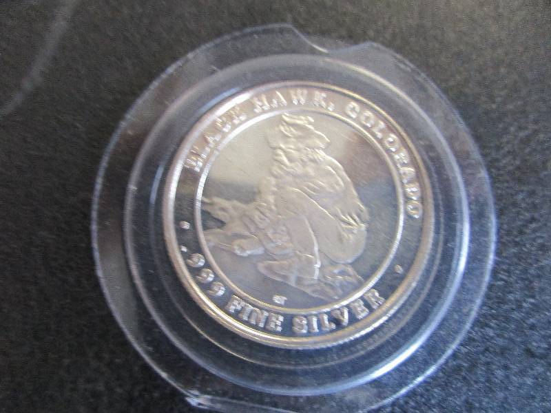 Black Hawk Colorado .999 Silver Round - 1 Ounce