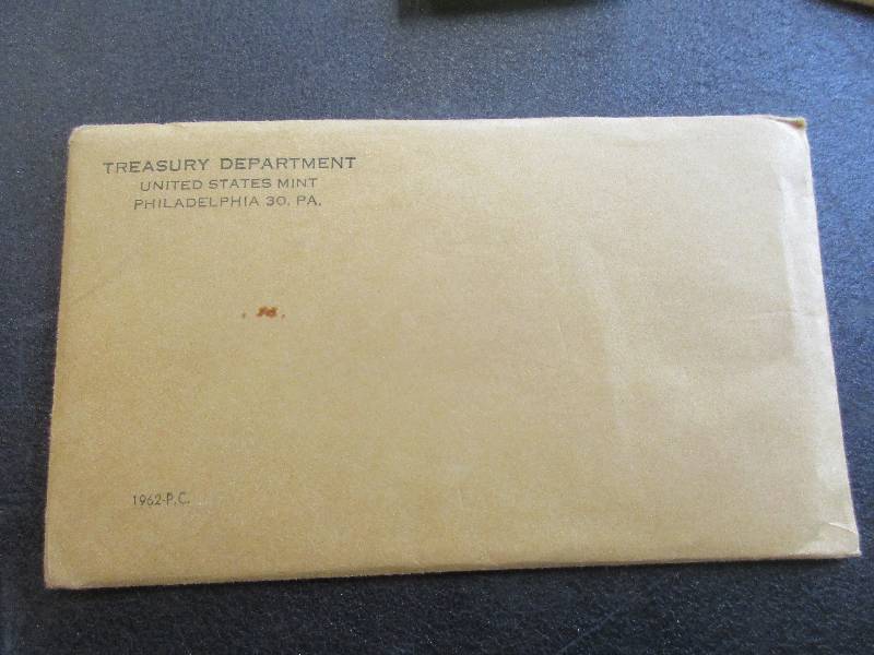Mint Condition Just Opened 1962 United States Mint Set - 90% Silver
