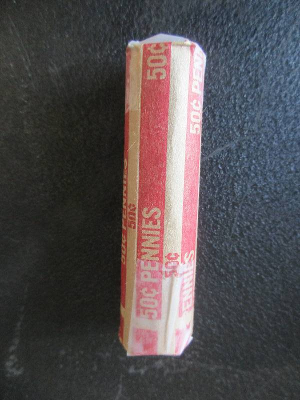 Roll of (50) Lincoln Wheatback Pennies