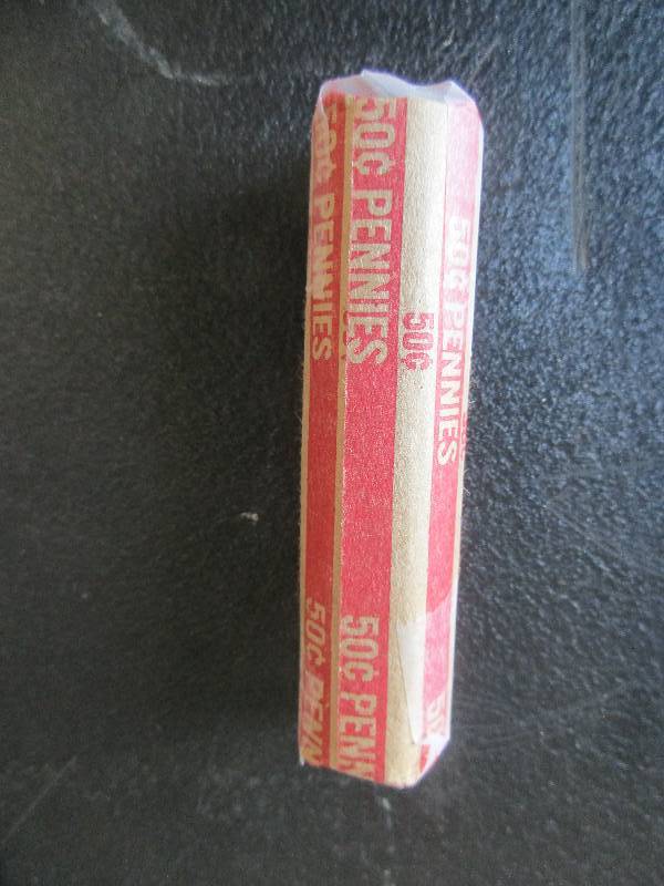 Roll of (50) Lincoln Wheatback Pennies