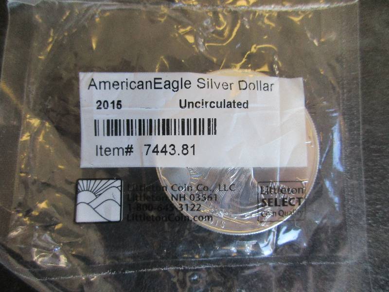 2015 UNC American Silver Eagle
