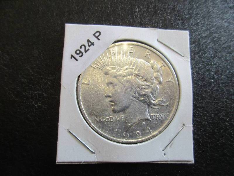 1924-P UNC Peace Silver Dollar