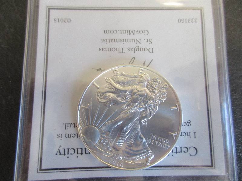 2016 UNC American Silver Eagle