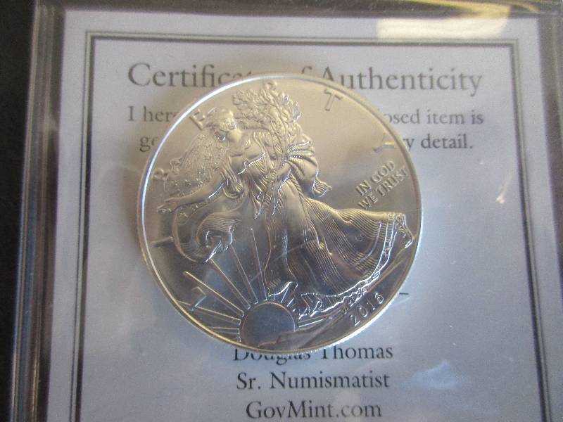 2016 UNC American Silver Eagle