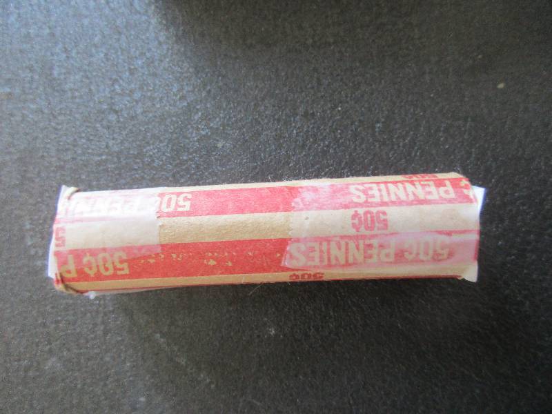 Roll of (50) Lincoln Wheatback Pennies