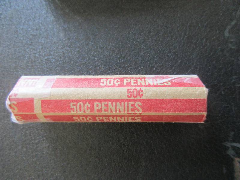 Roll of (50) Lincoln Wheatback Pennies