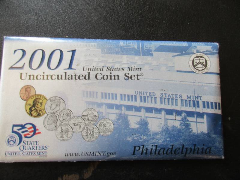 2001 US Mint Philadelphia Proof Set
