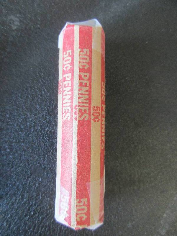 Roll of (50) Lincoln Wheatback Pennies