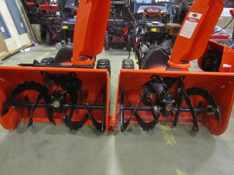 lot 6 image: Ariens  Deluxe 28 in. 2-Stage Electric Start Gas Snow Blower with Auto-Turn Steering(x2)