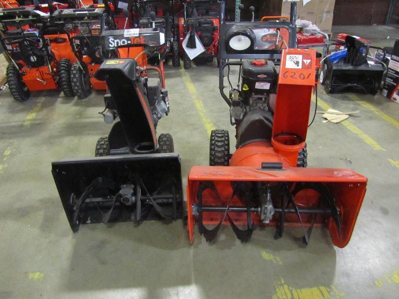 lot 7 image: Sno-Tek 24 in. 2-Stage Electric Start Gas Snow Blower