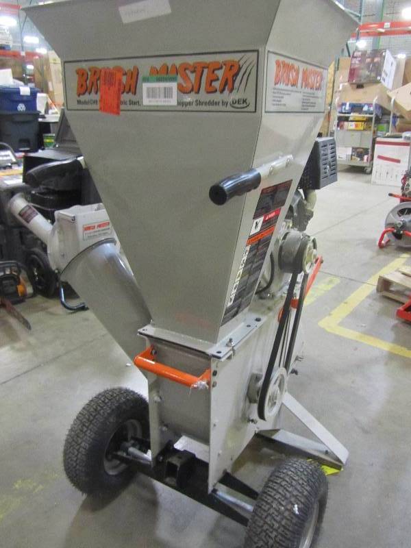 Brush Master 5 in. 15 HP Gas Powered Commercial Duty 420 cc Chromium