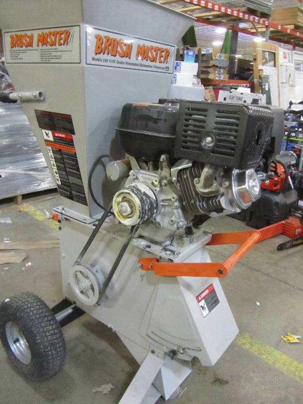 Brush Master 5 in. 15 HP Gas Powered Commercial Duty 420 cc Chromium