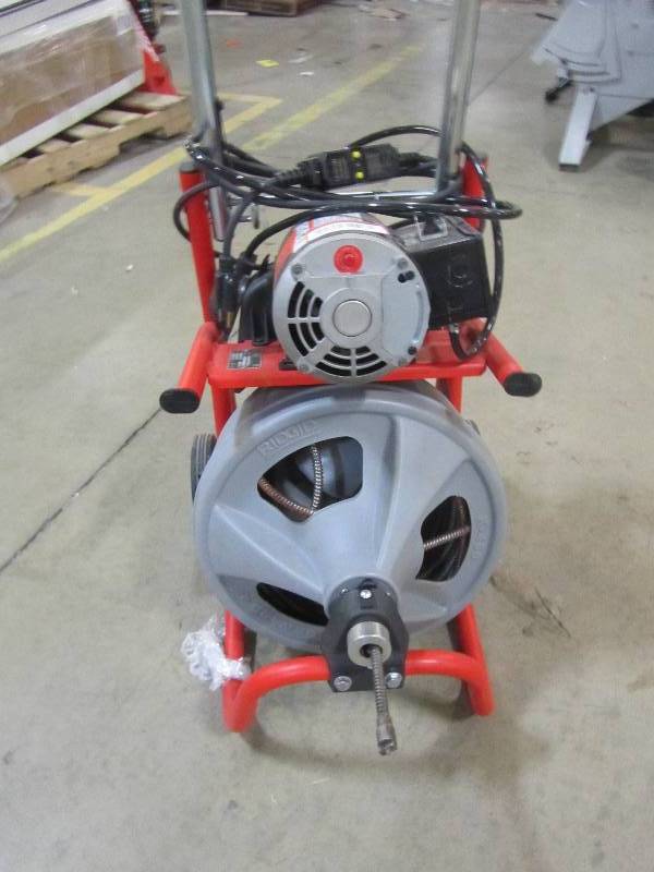 lot 40 image: RIDGID K-400 Drum Machine with C-32 IW Cable