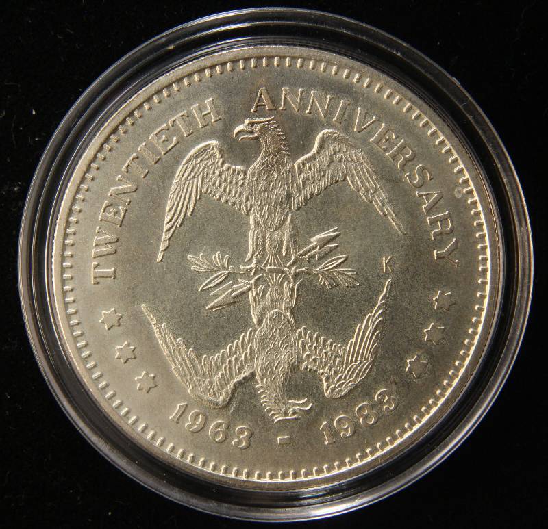 1983 JFK 20TH ANNIVERSARY 1963-1983 IN AIRTITE
