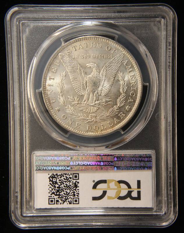 1883-O MORGAN SILVER DOLLAR MS63 PCGS