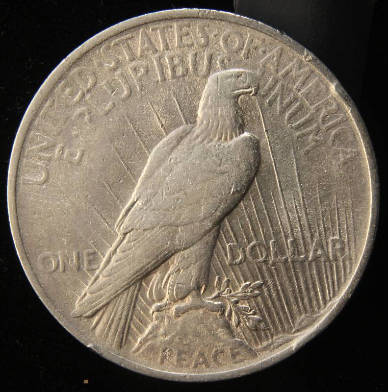 1924 PEACE SILVER DOLLAR XF