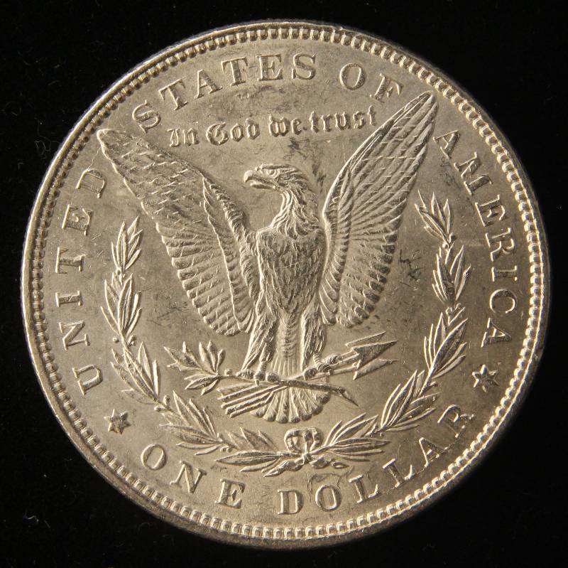 1897 MORGAN SILVER DOLLAR AU58