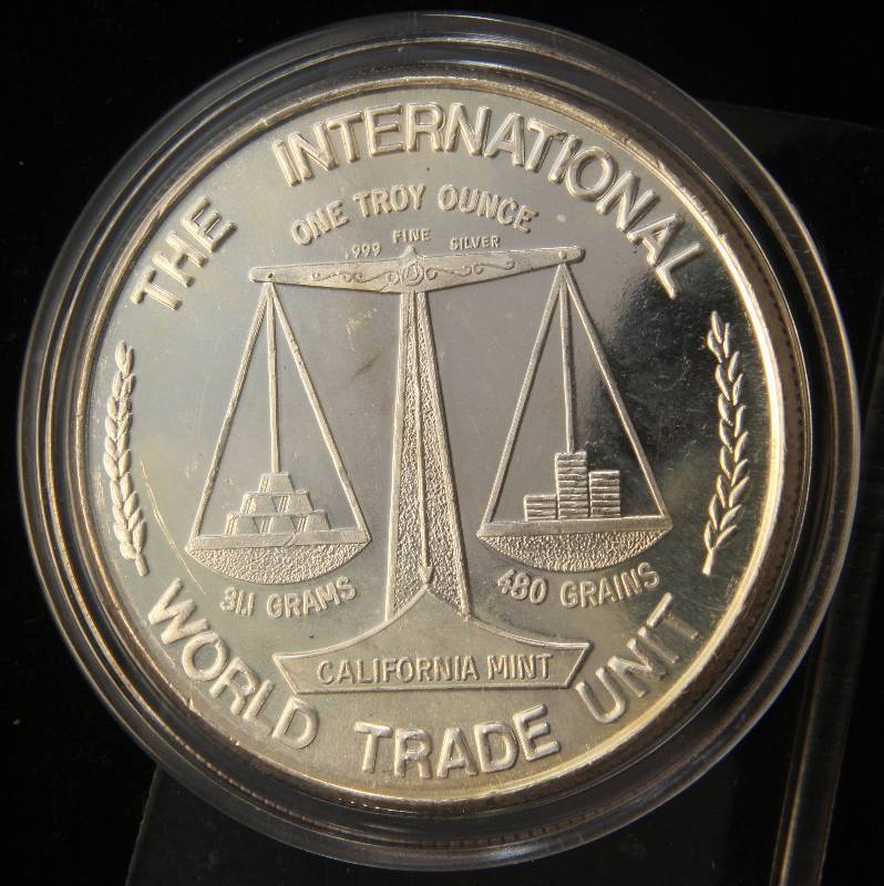 1 TROY OZ. .999 FINE SILVER 1867 HIGHLAND LIGHT IN AIRTITE