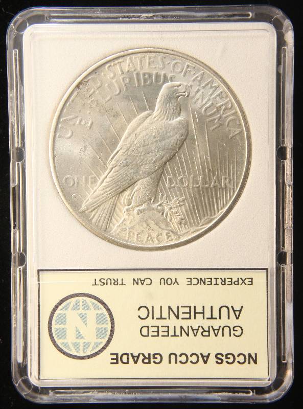 1935-S PEACE SILVER DOLLAR MS66 NCGS