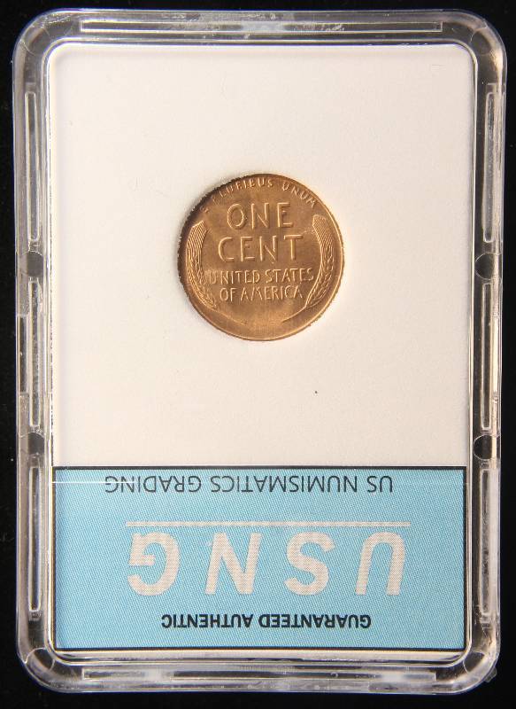 1935-D US WHEAT CENT MS67 RED USNG