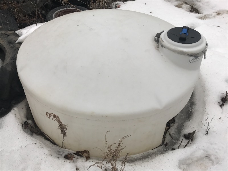 250-Gallon Poly Tank