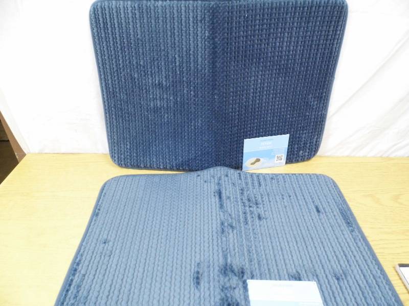 Lot of 2 Foam Bath Mats