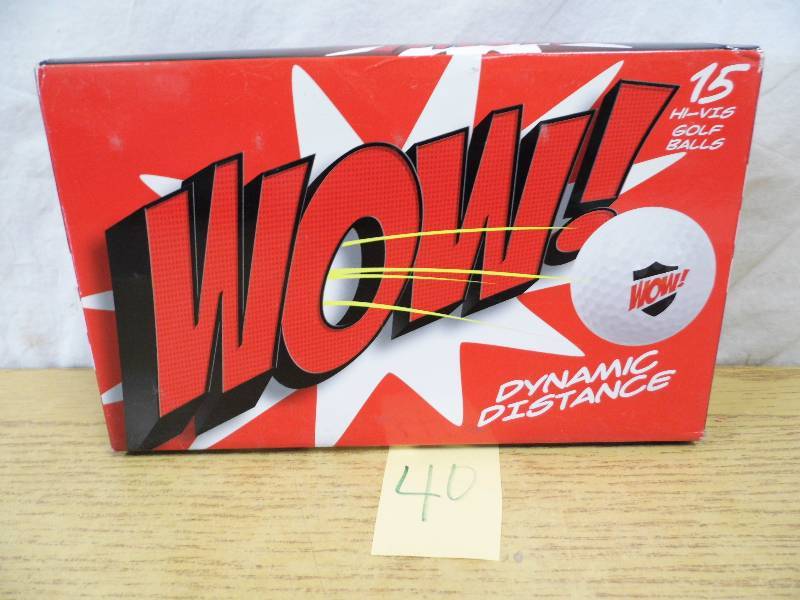 Wow Golf Balls