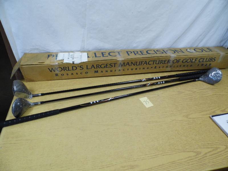 Lot of 3 HF7 Golf Clubs