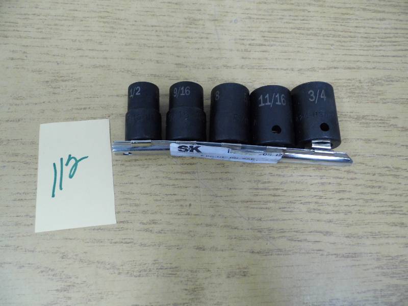 5 Piece Impact Socket Set