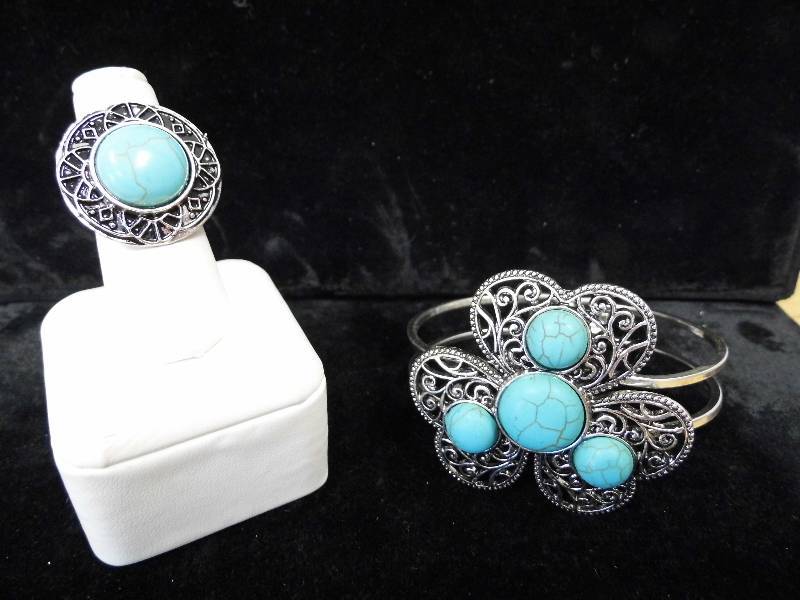 Turquoise Ring & Bracelet