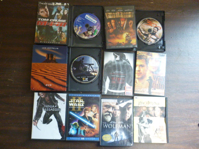 lot 72 image: 12 DVD Movies