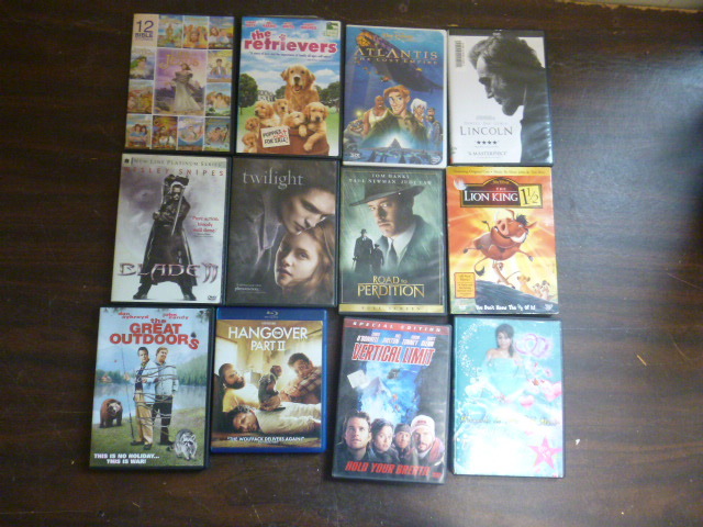 lot 73 image: 12 DVD Movies