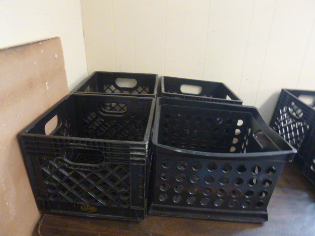 lot 79 image: 4 Milk Crates